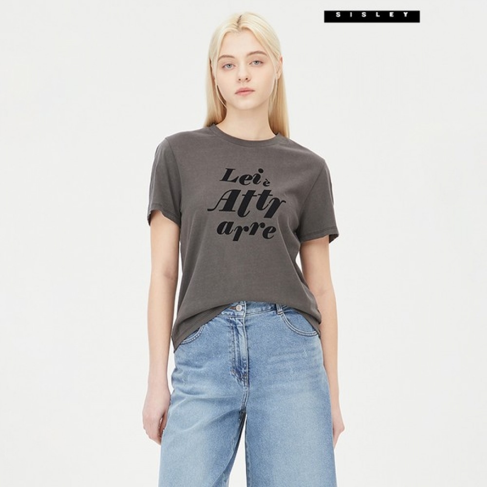 [シスレー] シスレーグレインピグメントTシャツSATSA6511