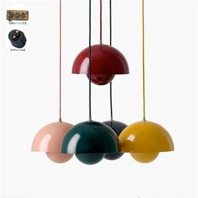 ペンダントライト おしゃれ 北欧 電球付 丸 円形 ボール 天井照明器具 LED対応 レール インテリア ダイニング キッチン リビング レストラン 洋室 直付け吊下げ灯 ダクトレール 引掛シーリング