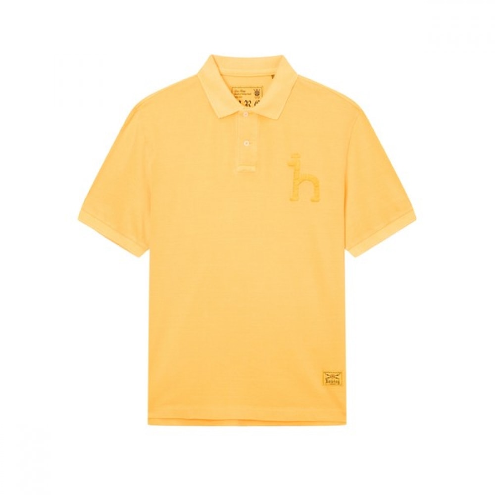 [ヘッジス] 25SS イエロービッグパピーショートスリーブピケ T シャツ HZTS5B002Y2