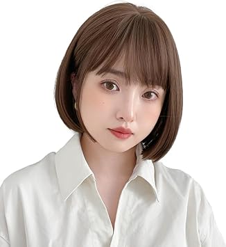 [ブライトララ] ウィッグ ボブ ショート フルウィッグ ウイッグ レディー