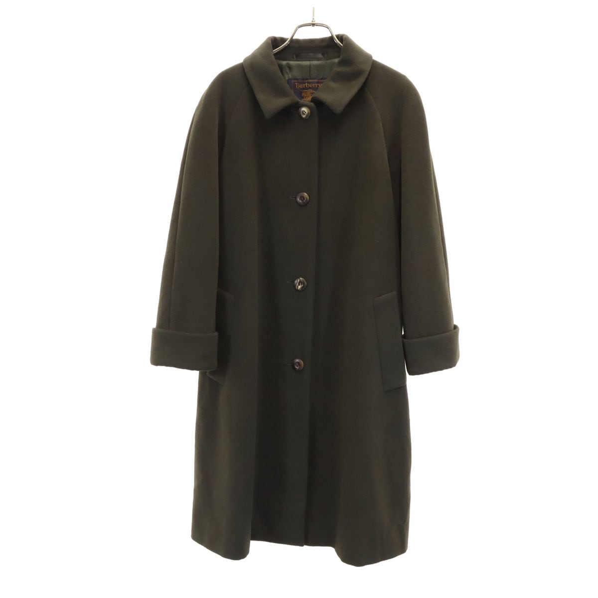 Burberrys バーバリーズ 90s オールド ロングコート 40 カーキ 三陽商会 レディース 古着