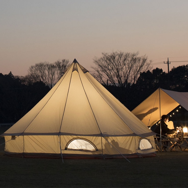 Bello 400 ベル型テント テント ベル型 ポリコットン ファミリーテント 5-6人用