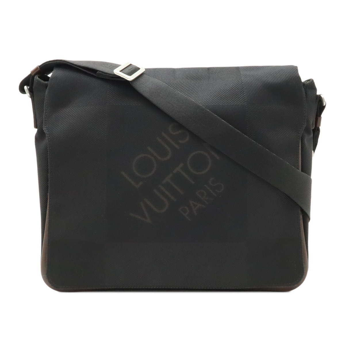 ダミエジェアン メサジェ ショルダーバッグ 斜め掛け キャンバス ノワール 黒 ブラック M9303