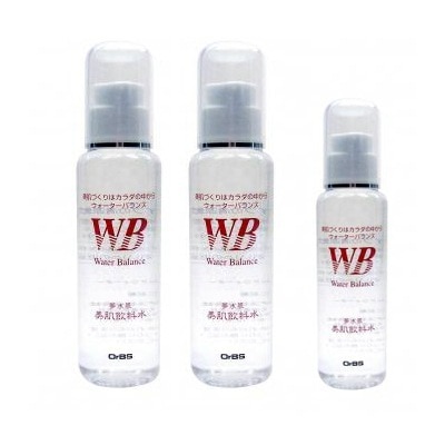 オーブス2本購入キャンペーン！なくなり次第終了！　オーブス　ウォーターバランスセット 100ml2本＋50ml1本　添加タイプ飲料水　夢水肌 WB 8,352円