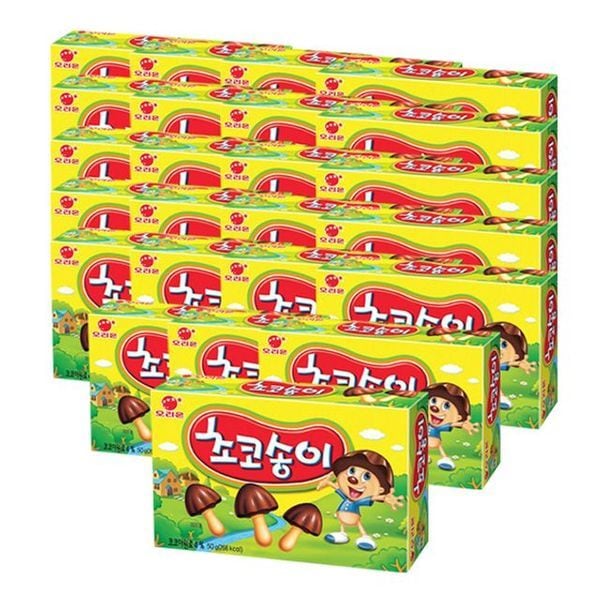 オリオン チョコソンイ 50g x 24個 / チョコ菓子 スナック 袋の菓子 おやつ ミニ菓子 チョコ味のお菓子 オリオンチョコソンイ 子供 お菓子