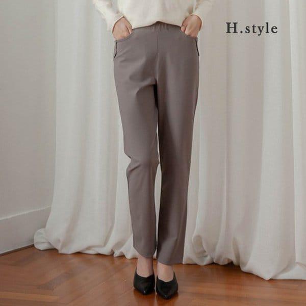HスタイルDRフリーダパンツ/春の新商品/バンディングパンツ/ワイドパンツ/ワイド/スラックス/ジョガー/ベギー/バギー/ブーツカット