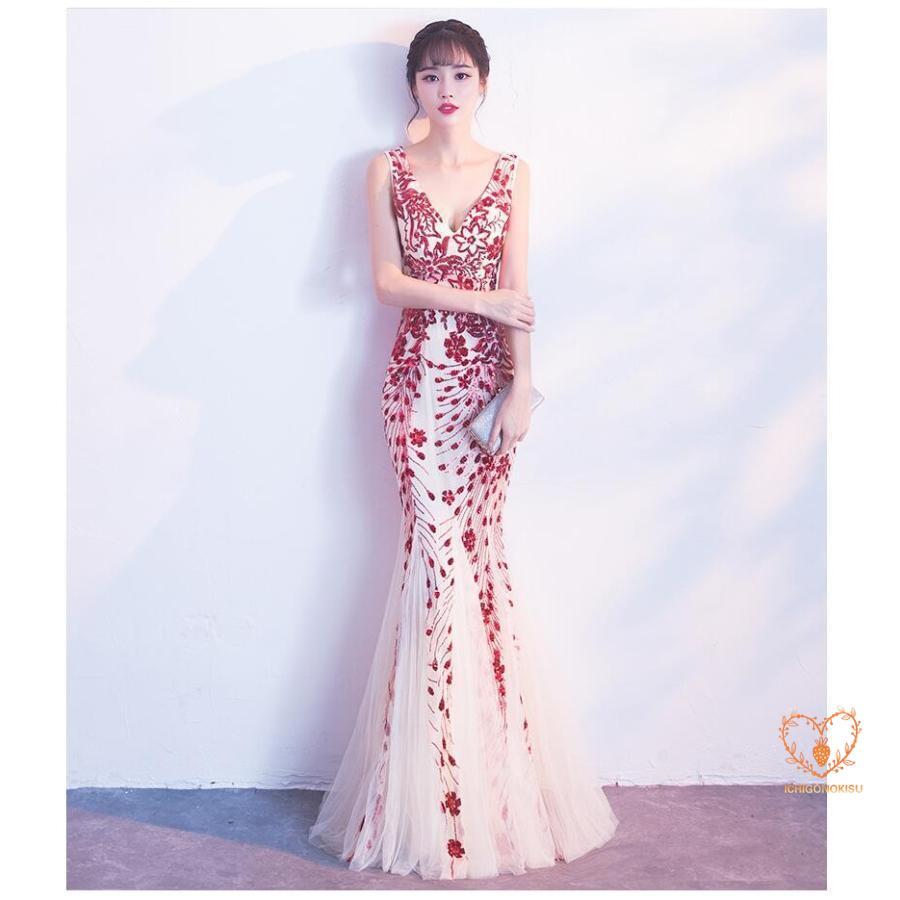 マーメイドドレス ウエディングドレス パーディードレス ロングドレス 30代40代 ステージ衣装 プリンセス オペラ声楽 成人式 花嫁 忘年会 結婚式 ピアノ