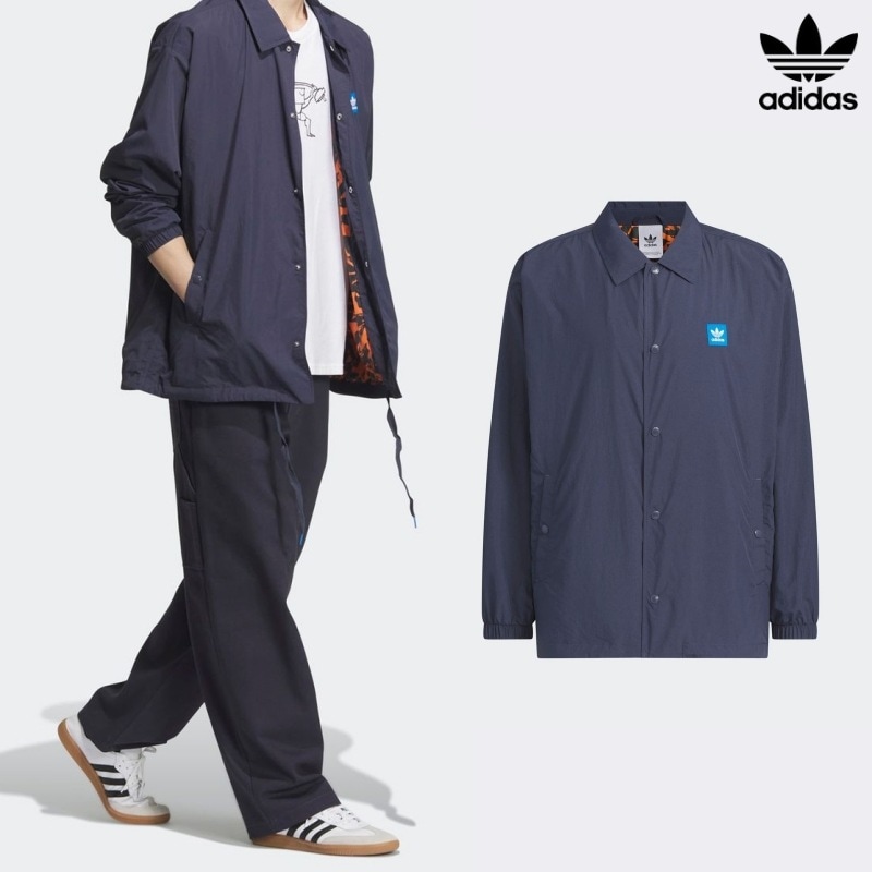 [ADIDAS] アディダス シティー スケート ジャケット / TRACE BLUE