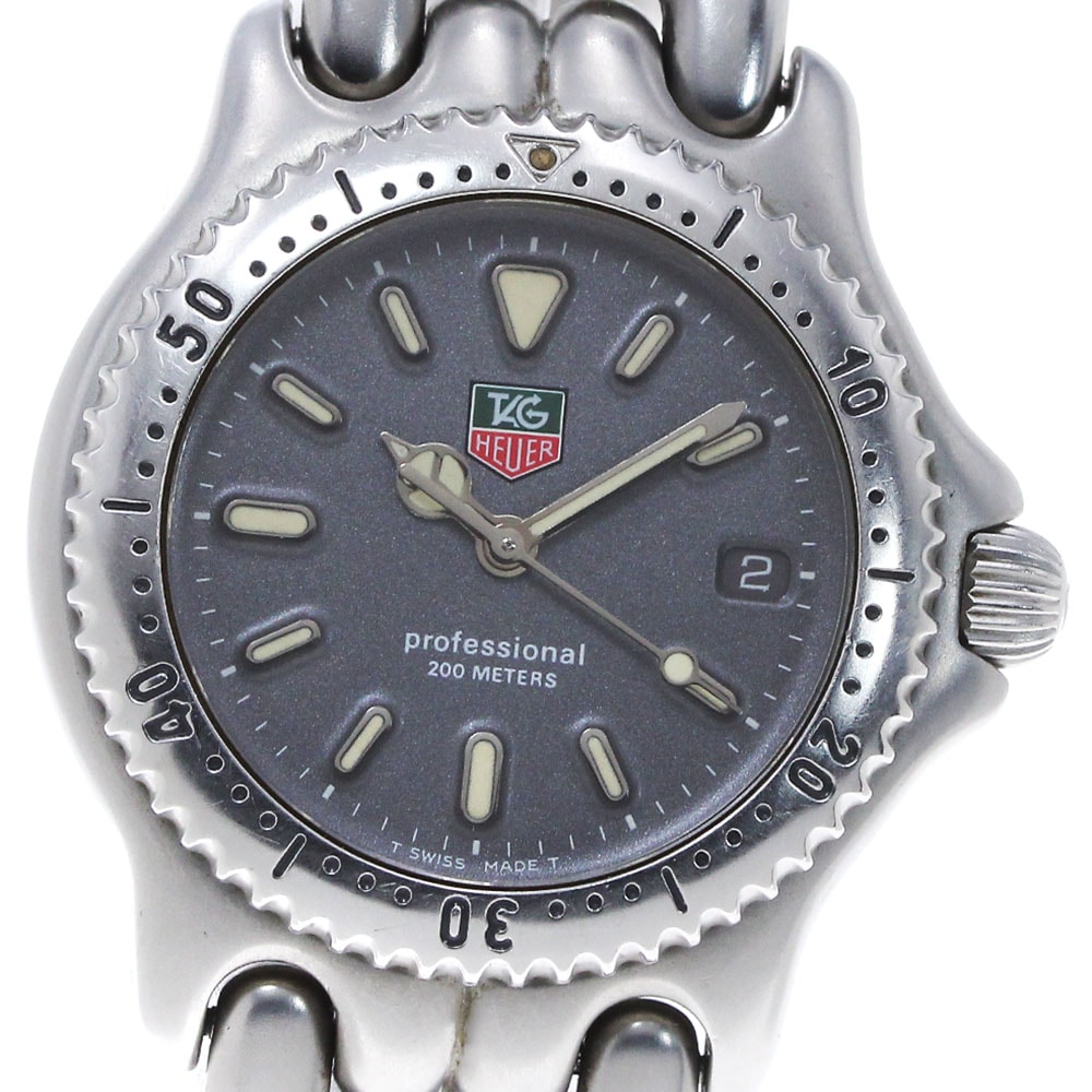 タグホイヤー TAG HEUER S99.213K セル デイト クォーツ ボーイズ _849934【中古】
