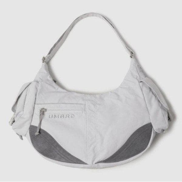 クロスバッグ JQS UQ123CBG32-WGR ベロシティショルダーバッグ WHITE GREY