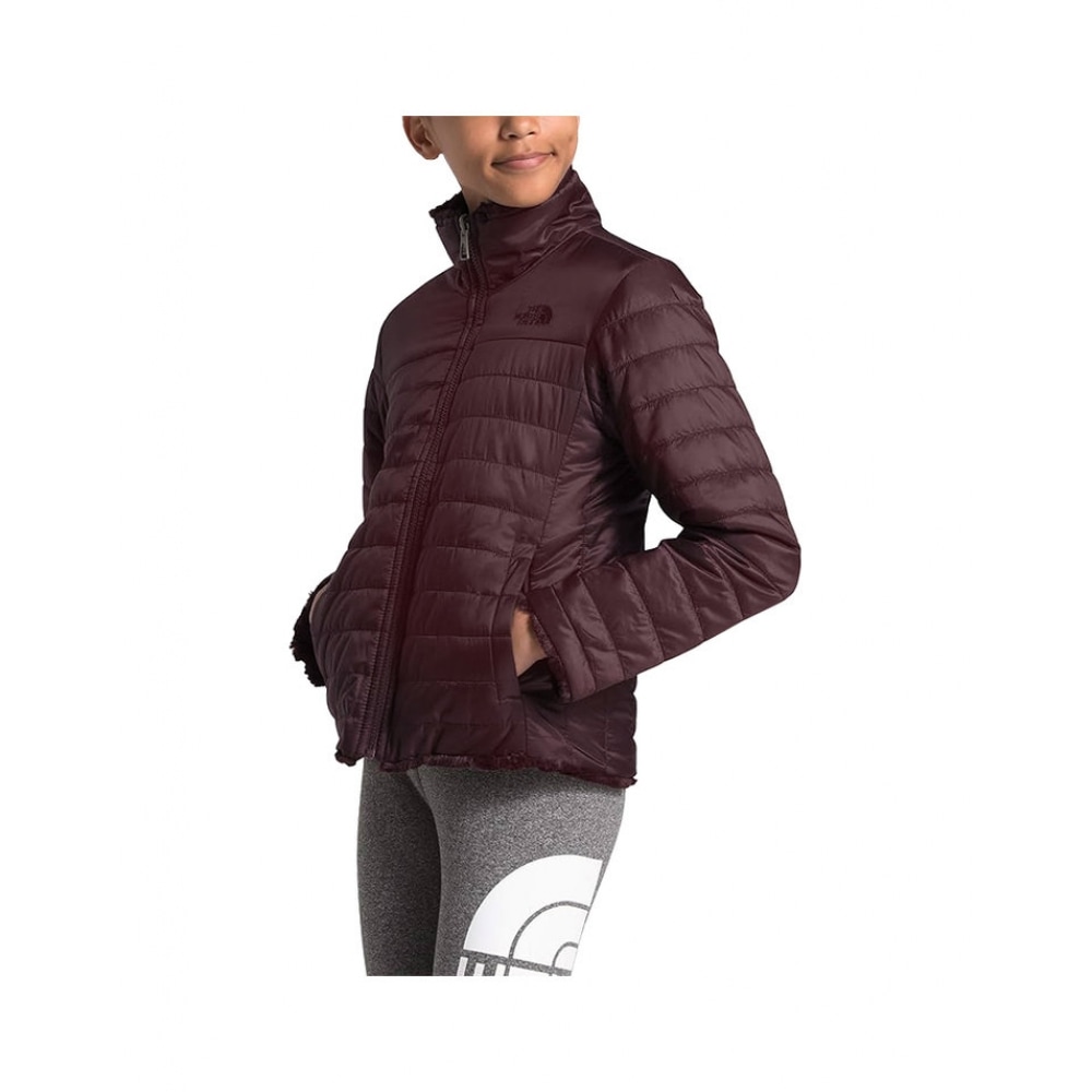 North Face 女の子用両面ジップアップジャケット