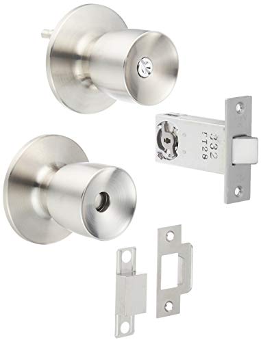 美和ロック BMD 浴室トイレ錠 バックセット64ミリ 扉厚33*42ミリ BMD- 64