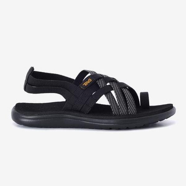 [TEVA] 女性用 ふわふわで軽量なストラップサンダル Voya Strappy STVF2519271-HBK