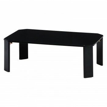 不二貿易 C/D:38419 UVローテーブル ルーチェ 90BK（12848）