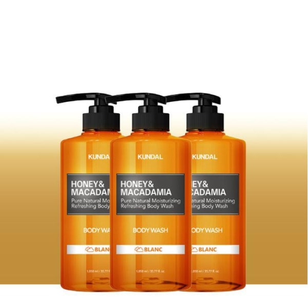 クンダルボディウォッシュ ピュアブラン 1058ml 3個 / SN