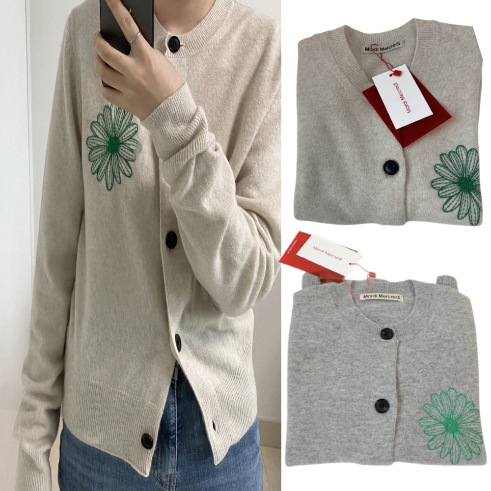 カシミヤラウンドネックカーディガン [公式正規品]