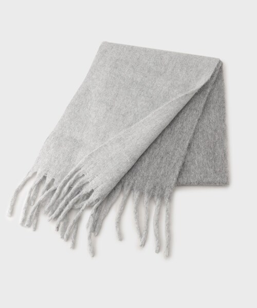 [最安値挑戦]ストール 「バイカラー」シャギーウールライクストール レディース