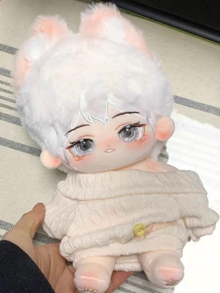 20cm 無属性ぬいぐるみ　コットン ドール　棉花娃娃　本体のみ　スケルトン有 6,900円