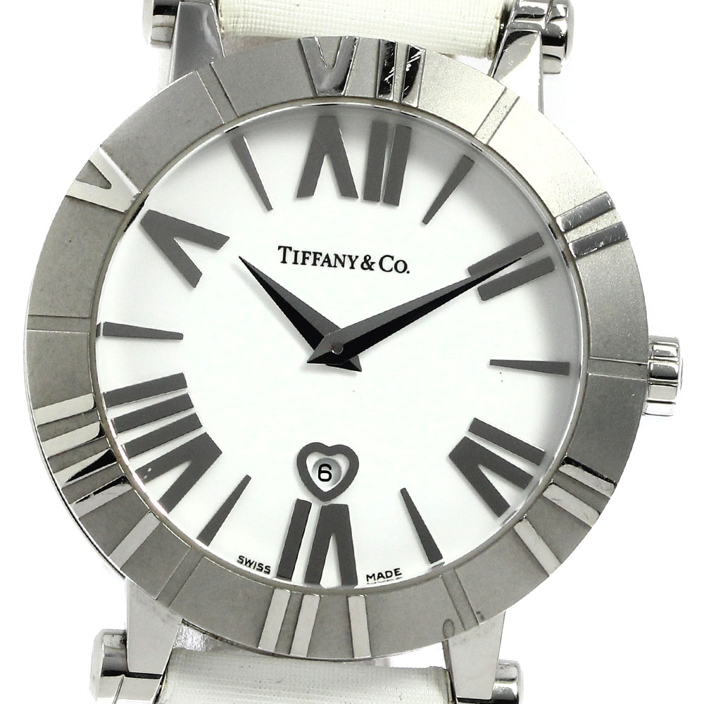 人気ブラドン Tiffanyティファニー TIFFANY&Co. Z1301.11.11A20A41A アトラス デイト クォーツ レディース _779158【中古】 その他 ブランド腕時計