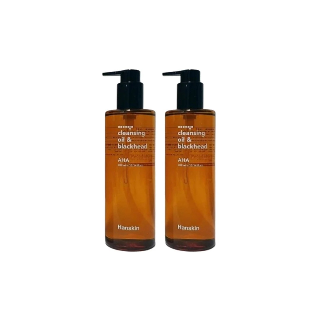 [1+1]クレンジングオイル アンド ブラックヘッド AHA 300ml/韓国コスメ