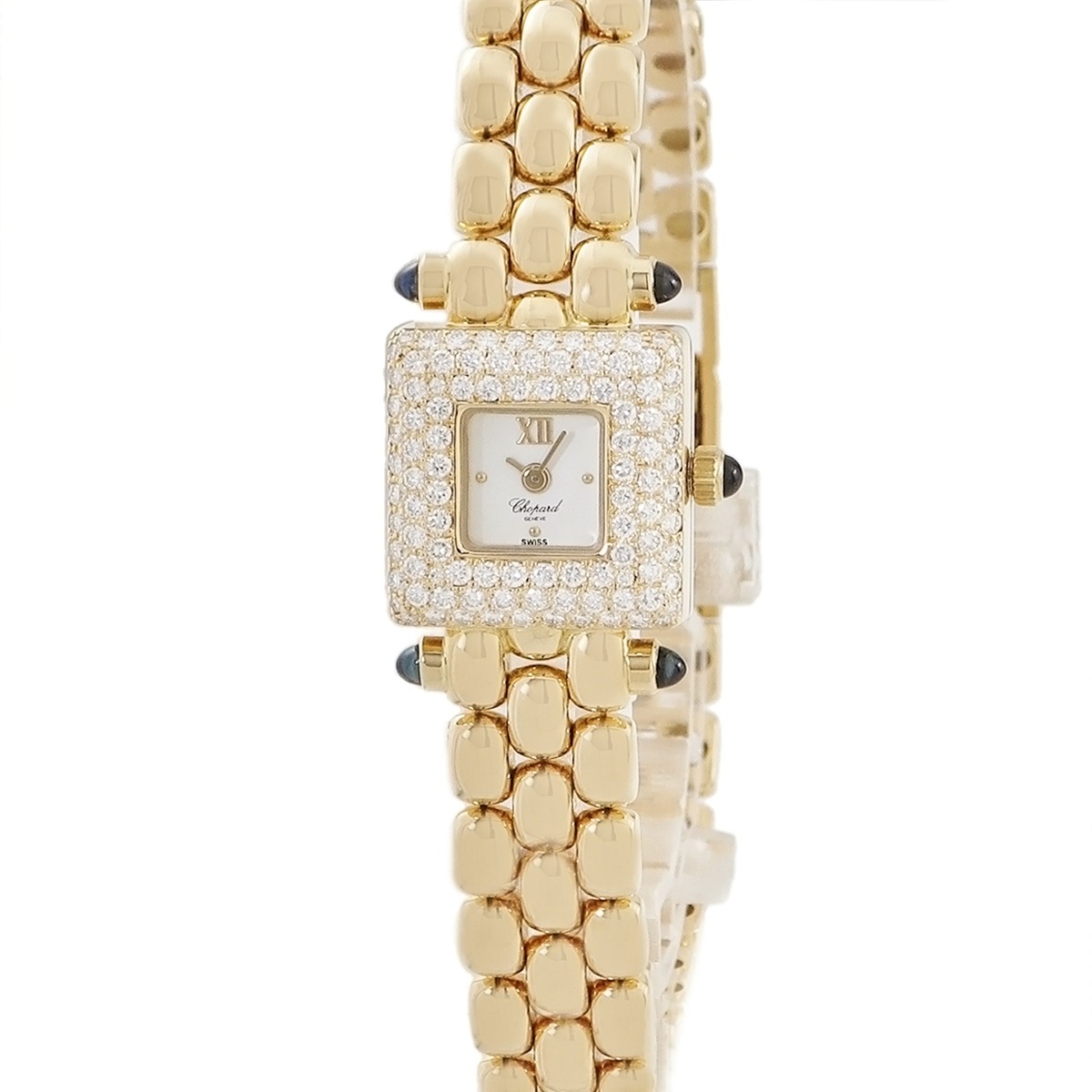 ハッピーダイヤモンド 10/6534-23 手巻き レディース OH済 K18YG無垢 純正ダイヤ ヴィンテージ 3年保証 534,776円