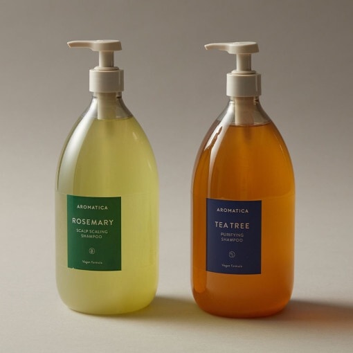 大容量シャンプー2Lセット(ローズマリーシャンプー+ティーツリーシャンプー)ビーガン脱毛機能性低刺激