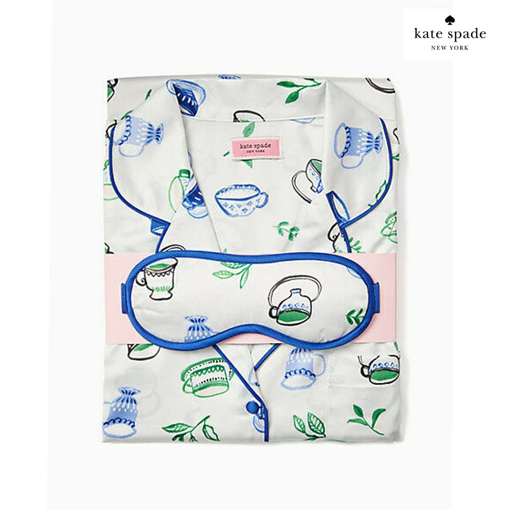 KS Kate Spade ケイトスペード レディース 可愛い パジャマセット 上下セット char