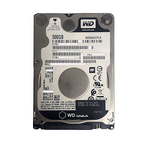 WD Black　内蔵 ハードディスク 　動作品　2.5インチHDD【WESTERN DIGITAL WD5000LPLX】500GB 7200 rpm 動作保証有　アウトレット　安い