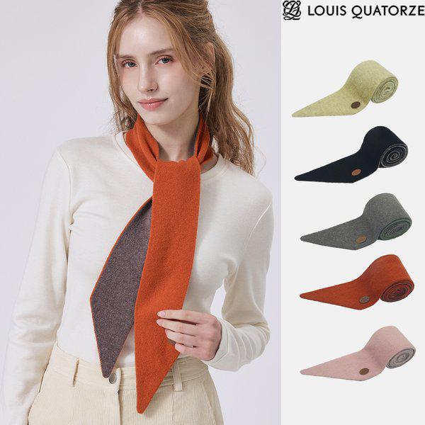 クリーヴス カシミア リバーシブル マフラー 1EKC001