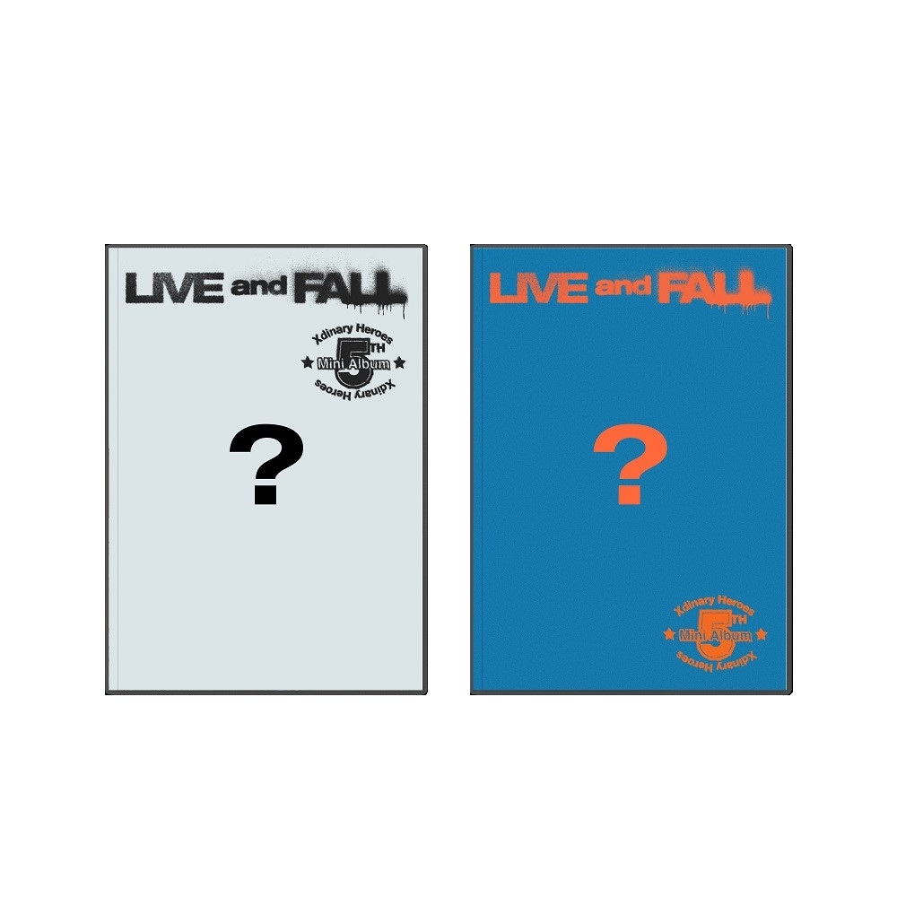 [未開封新品] Xディナリーヒーローズ XDINARY HEROES - ミニ5集 LIVE and FALL Photobook ver [フォトブック] 2種セット