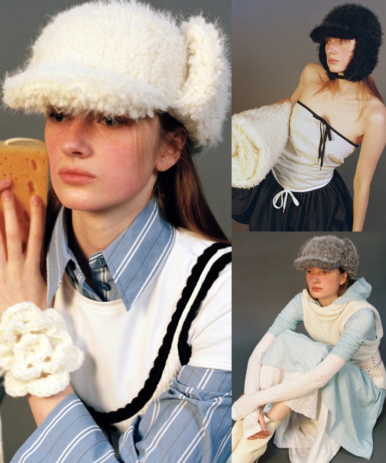 【AWESOME NEEDS】 FUR TRAPPER CAP ★送料・関税込★ AWESOME NEEDS キャップ 帽子 FUR TRAPPER CAP FLUFFY