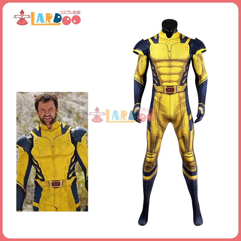 デッドプール3 Deadpool ウルヴァリンWolverine 全身タイツ コスプレ衣装 コスチューム cosplay518