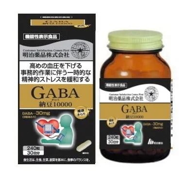 明治薬品　健康きらり　ＧＡＢＡ（ギャバ）納豆１００００ 4954007015566　OY