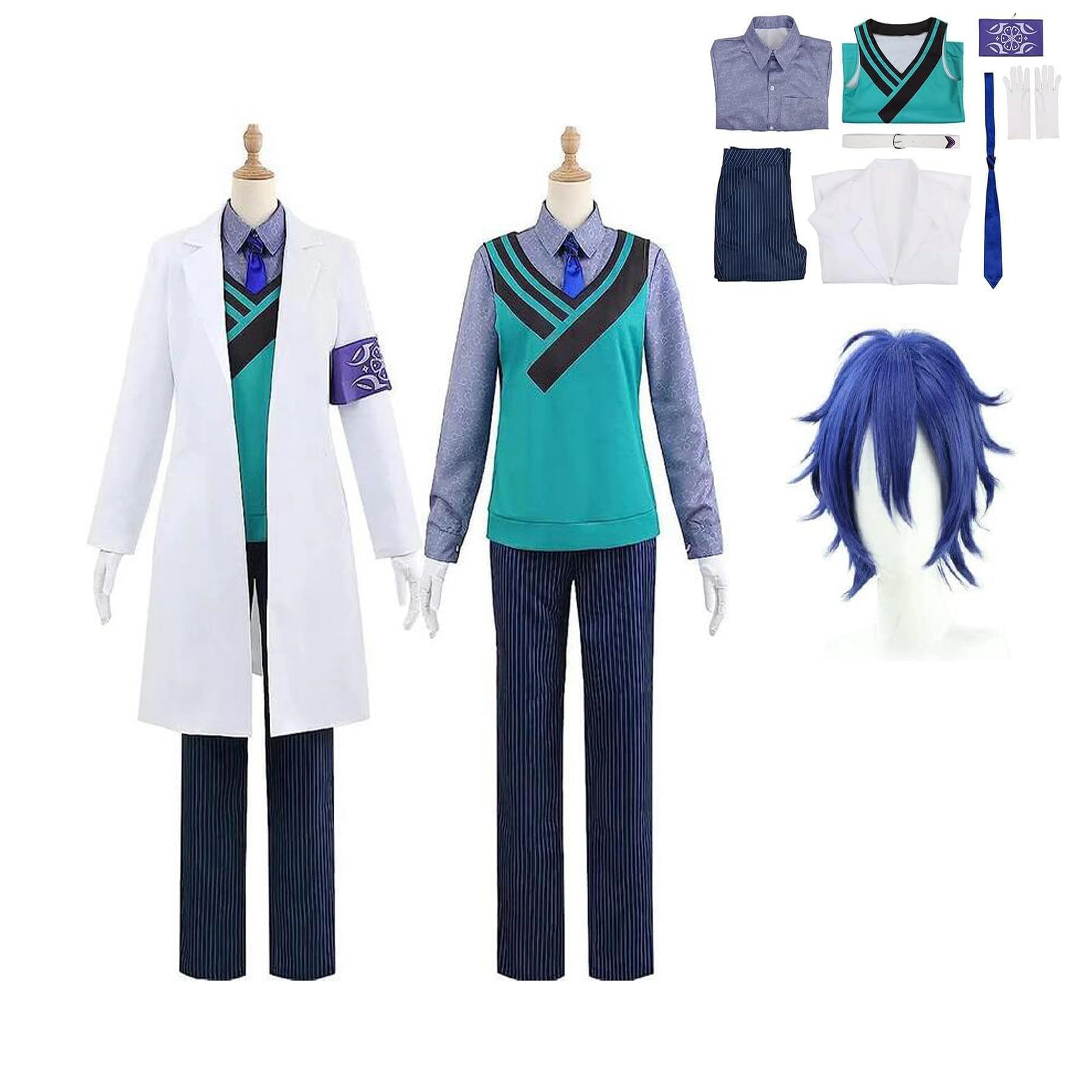 新作入荷コスチュームレオスヴィンセント ウィッグ追加可 衣装 コスプレ コスプレ服 コスプレ コスチューム アニメ ハロウィン クリスマスコスプレ