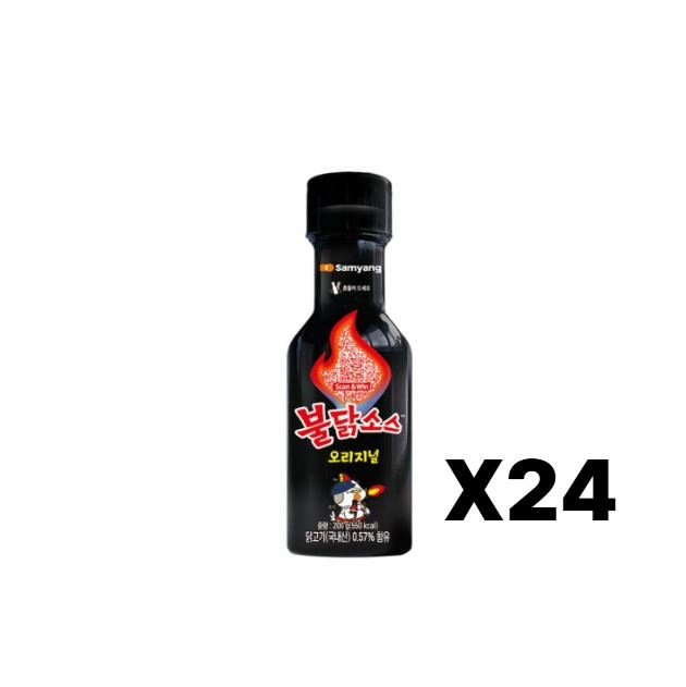 韓国カルボナーラホットソース 200g×24本セット 辛口 調味料 韓国食品 韓国料理用 大容量ソース 韓国グルメ 人気調味料 韓国食材 韓国料理材料 韓国辛口食品