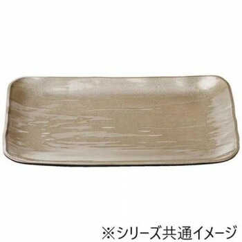 福井クラフト　尺3.5長角大宝盛皿シャンパゴールド裏黒塗 51098660