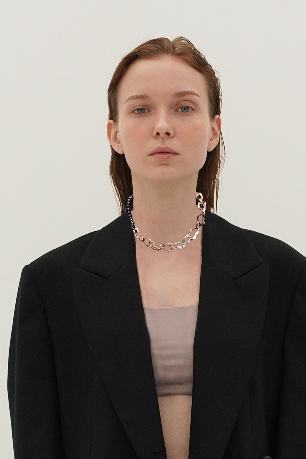 [HAZINA] Bluesandstone Melanger Necklace