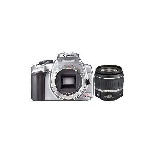 【中古】キヤノン Canon EOS KISS デジタル N シルバー レンズキット 28,800円