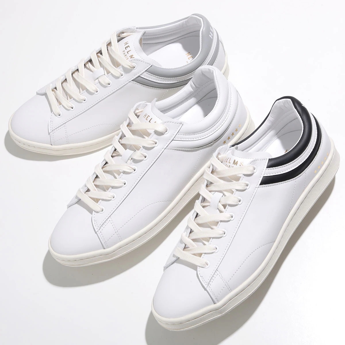 HELMS PARIS エルム パリ スニーカー FLYING ACE フライングエース FA001-01 メンズ ローカット レザー レースアップ シューズ 靴 カラー3色 30,527円