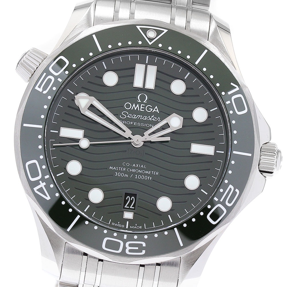 オメガ OMEGA 212.30.42.20.10.001 シーマスター ダイバー300M デイト コーアクシャル 自動巻き メンズ 美品 _898992【中古】