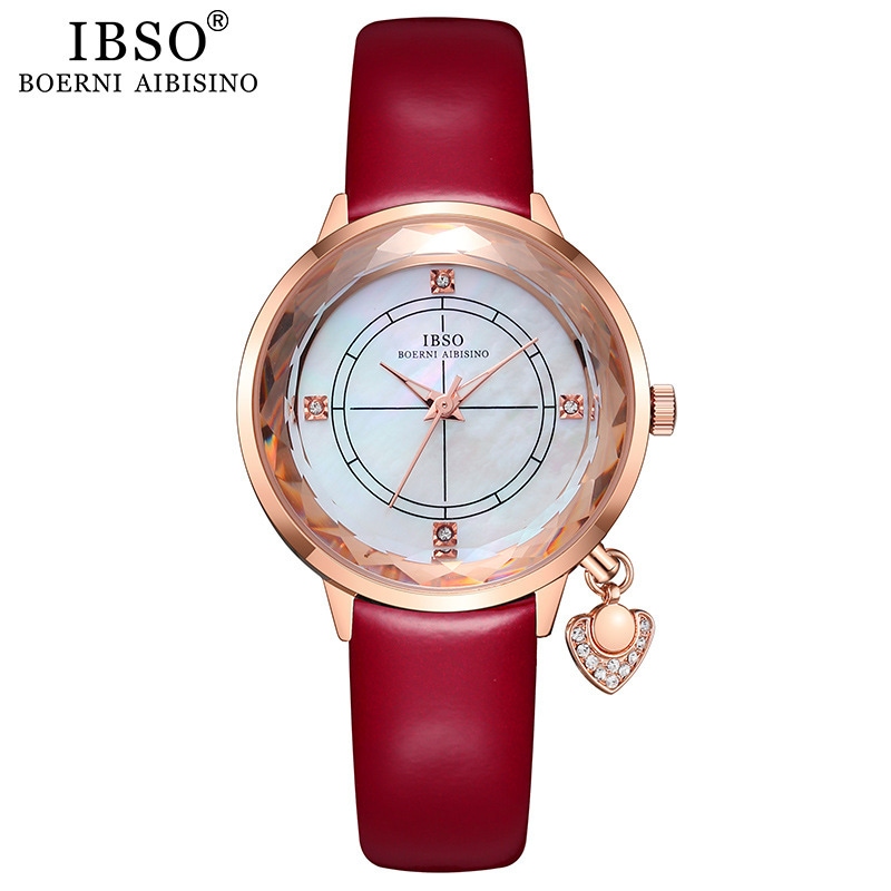 愛彼思诺の新型貝殻個性大文字板腕時計女性防水韓版学生気質潮流女性腕時計 6,970円