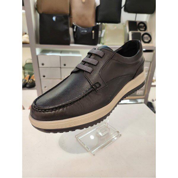 [] 男性セミコンフォートシューズ 3CM(EQESHD018BK) (P003690181)