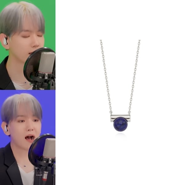 【EXOベッキョン着用】 [silver925]Ding dong necklace