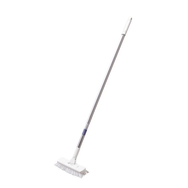（まとめ） EFフラットブラシ/清掃用品 20cm 全長：約1324mm 業務用 施設 店舗 3セット