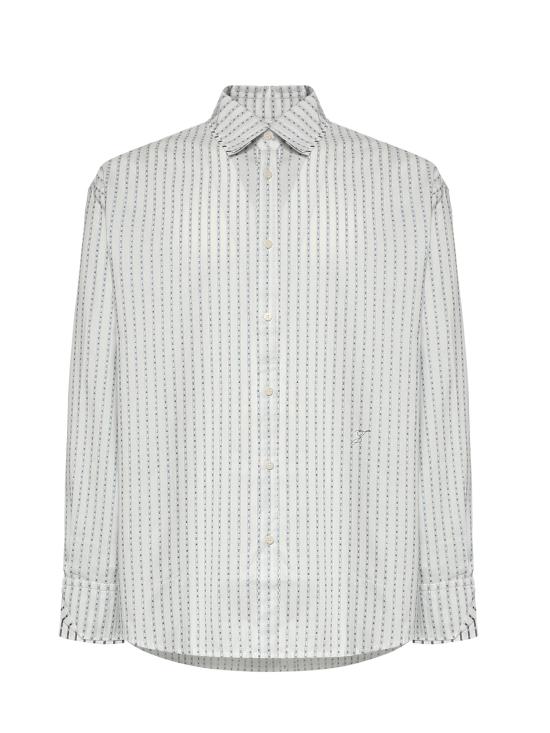 JACQUEMUS Men Shirts SHM00572AW00779 1LX JACQUARD LOGO STRRIPES