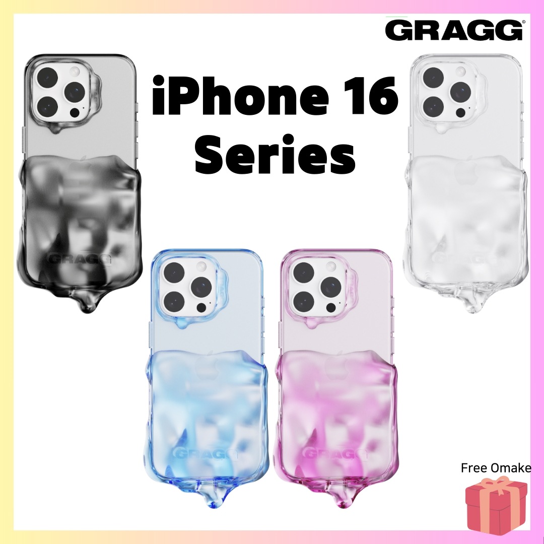 DOUBLE LAYERS CASE 4 COLORS + FREE OMAKE 韓国 IPHONE 16 SERIES