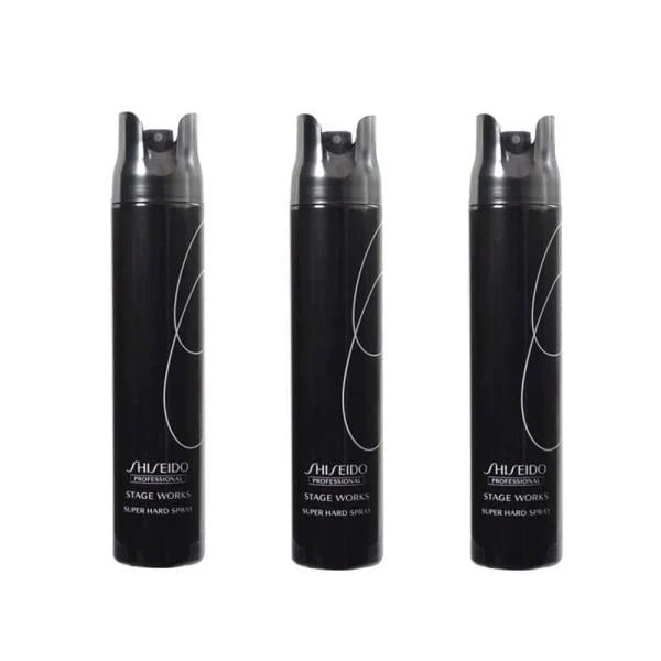 3個セット プロフェッショナル ステージワークス フィックス5 スーパーハードスプレー 180g