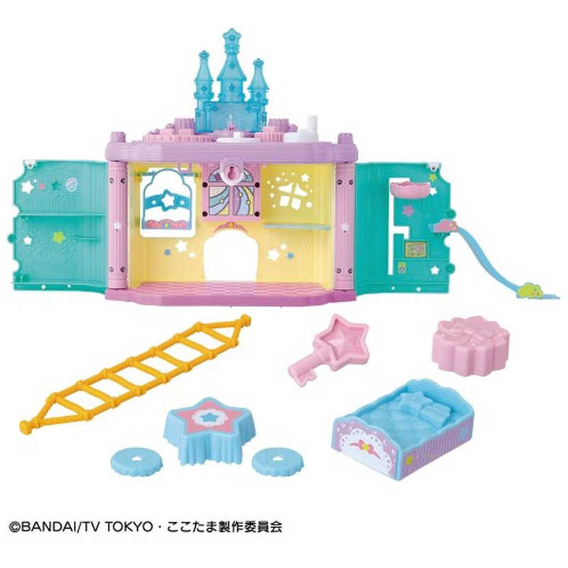 バンダイ　BANDAI　キラキラハッピー ひらけ!ここたま　オルゴｰルのここたまキャッスル