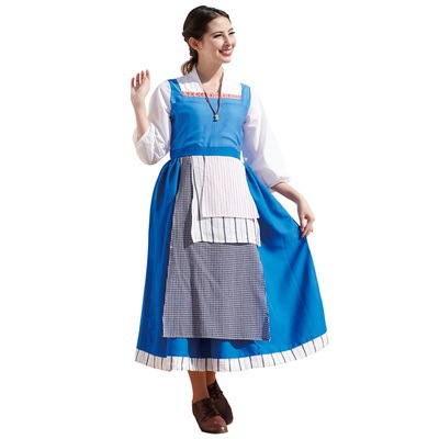 コスプレ 仮装 大人用ベル 【 コスプレ 衣装 ハロウィン 仮装 コスチューム ディズニープリンセス グッズ 美女と野獣 公式 おとぎ話 余興 正規ライセンス品 パーティーグッズ 女性用 レディース