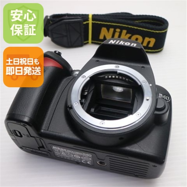 超美品 Nikon D40 ブラック ボディ Nikon デジタル一眼 97